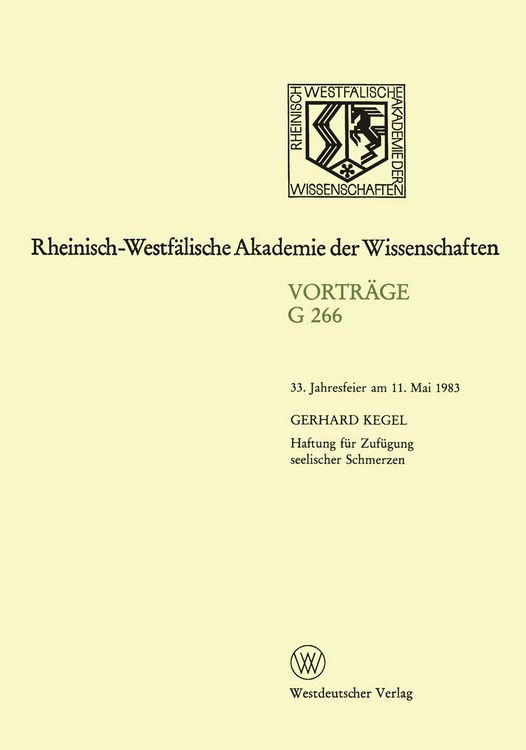 Produktbild: Haftung f&uuml;r Zuf&uuml;gung seelischer Schmerzen