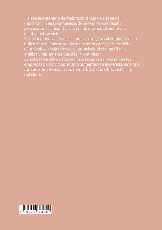 Produktbild: Kaizen para proveedores de servicios: el m&eacute;todo de 5 pasos para la mejora continua