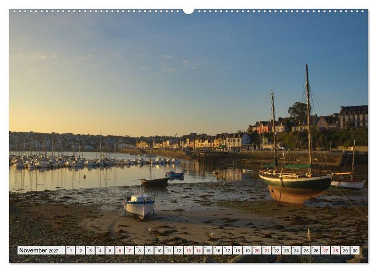Produktbild: Begeisterung f&uuml;r die Bretagne (Wandkalender 2027 DIN A2 quer), CALVENDO Monatskalender