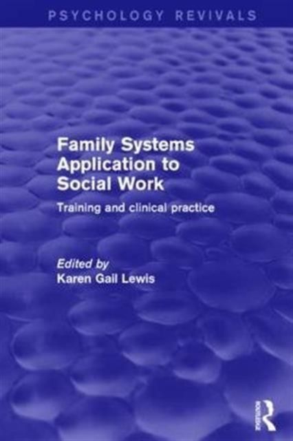 Produktbild: Family Systems Application to Social Work