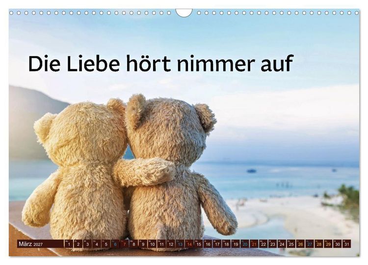 Produktbild: Trost - in stillen Momenten (Wandkalender 2027 DIN A3 quer), CALVENDO Monatskalender