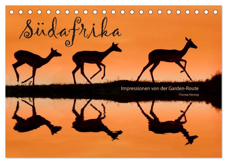 Produktbild: S&Uuml;DAFRIKA - Impressionen von der Garden Route (Tischkalender 2026 DIN A5 quer), CALVENDO Monatskalender