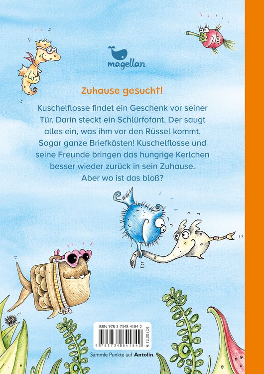 Produktbild: Kuschelflosse - Abenteuer tief im Meer - Der r&auml;tselhafte Schl&uuml;rfofant