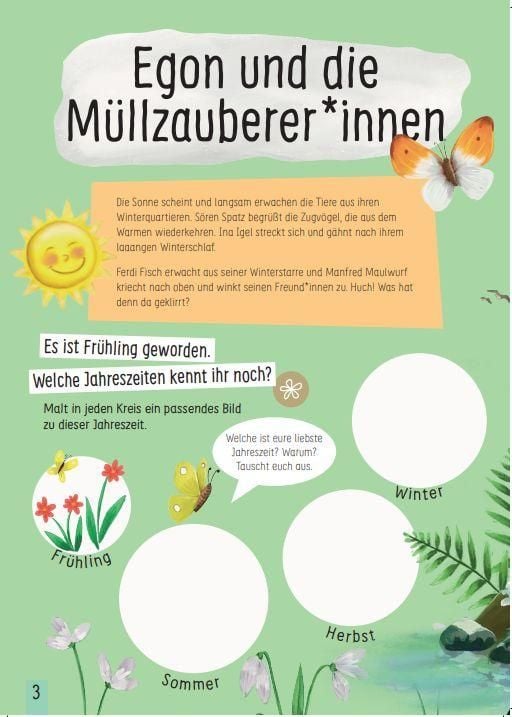 Produktbild: Das Egon Eichhorn M&uuml;ll Projektheft
