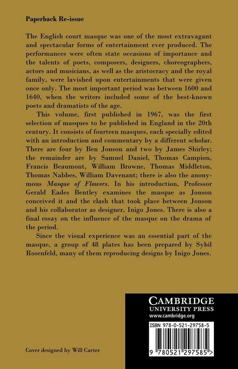 Produktbild: A Book of Masques