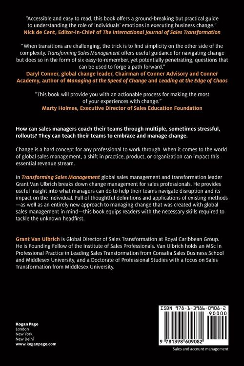 Produktbild: Transforming Sales Management