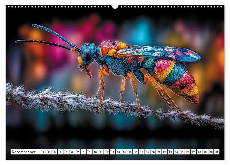 Produktbild: Magische Leuchtinsekten (hochwertiger Premium Wandkalender 2027 DIN A2 quer), Kunstdruck in Hochglanz