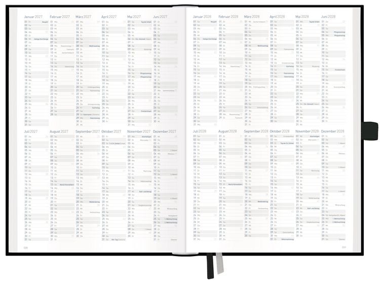 Produktbild: Organizer Day by Day A5 2027