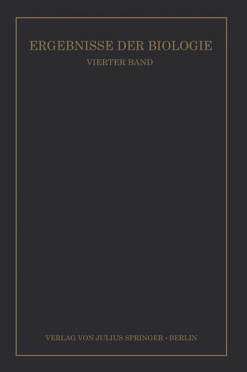 Produktbild: Ergebnisse der Biologie