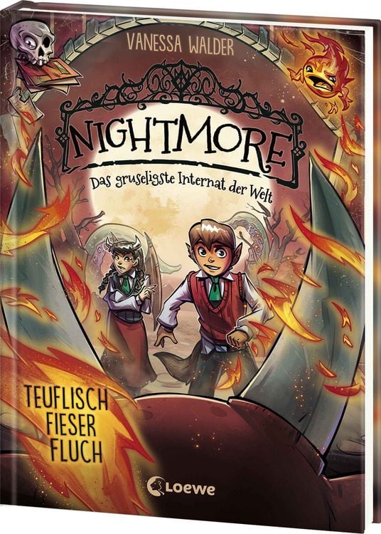 Produktbild: Nightmore - Das gruseligste Internat der Welt (Band 3) - Teuflisch fieser Fluch