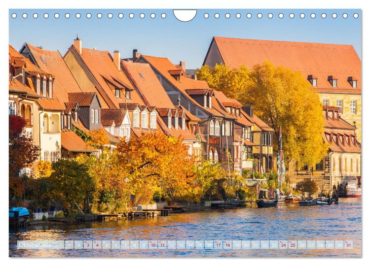 Produktbild: Unterwegs in Bamberg (Wandkalender 2026 DIN A4 quer), CALVENDO Monatskalender