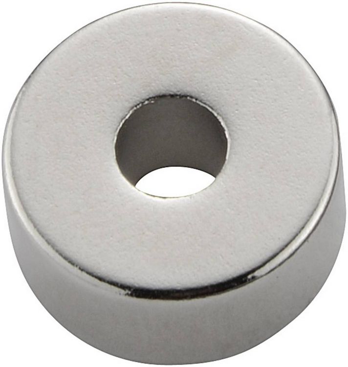 Produktbild: TRU COMPONENTS TC-12260100 Permanent-Magnet Ring (&Oslash; x H) 13 mm x 6 mm Grenztemperatur (max.): 100 &deg;C