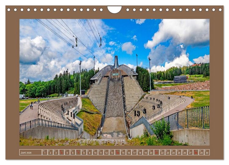 Produktbild: Oslo - Stadt am Fjord (Wandkalender 2026 DIN A4 quer), CALVENDO Monatskalender