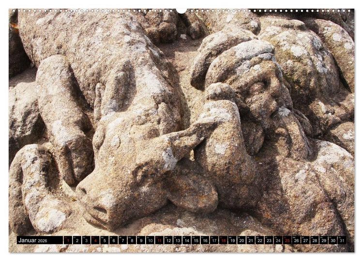 Produktbild: Liebenswerte Bretagne (hochwertiger Premium Wandkalender 2026 DIN A2 quer), Kunstdruck in Hochglanz