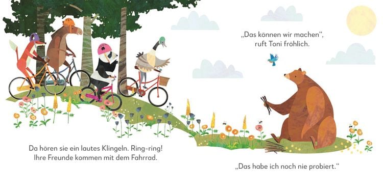 Produktbild: Toni & Lou. Toni lernt Rad fahren