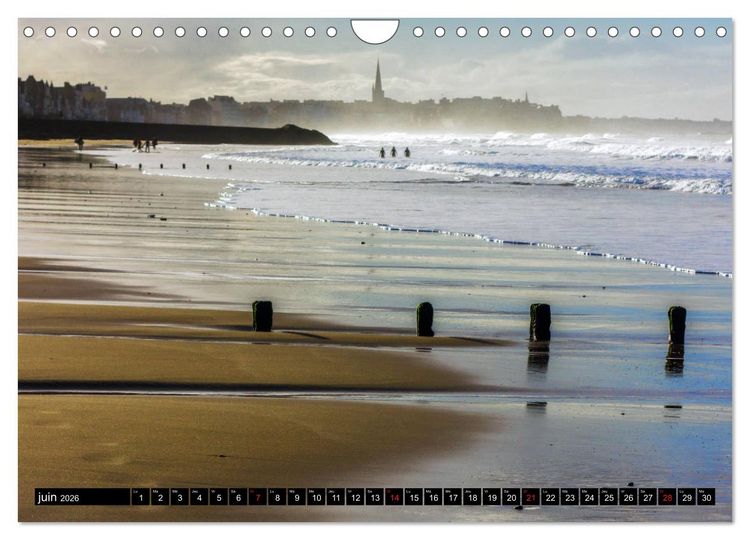 Produktbild: Bretagne Spirit (Calendrier mural 2026 DIN A4 vertical), CALVENDO calendrier mensuel