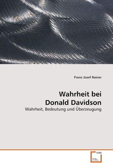 Produktbild: Rainer, F: Wahrheit bei Donald Davidson