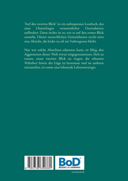 Produktbild: Auf den zweiten Blick