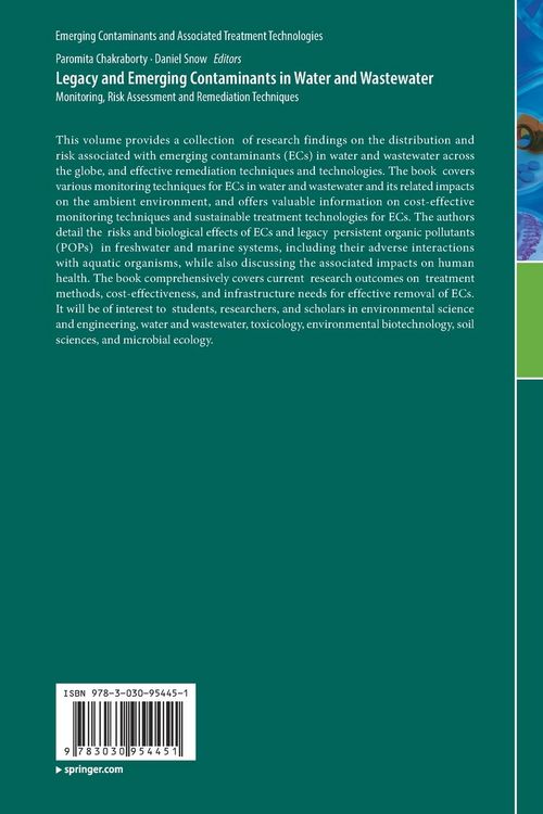 Produktbild: Legacy and Emerging Contaminants in Water and Wastewater