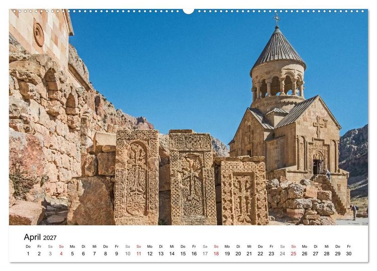 Produktbild: Eine Reise durch Armenien (Wandkalender 2027 DIN A2 quer), CALVENDO Monatskalender