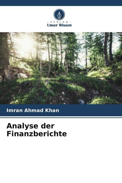 Produktbild: Analyse der Finanzberichte