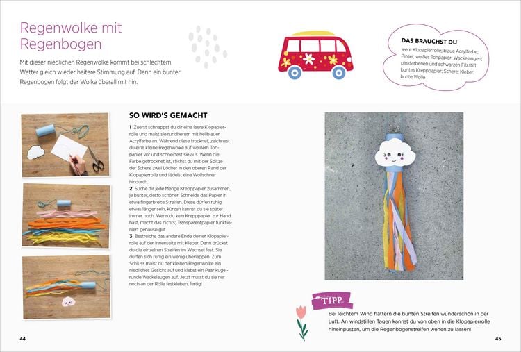 Produktbild: Das gro&szlig;e Bastelbuch von Hallo:Eltern