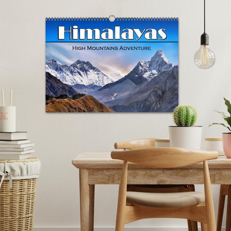 Produktbild: Himalayas high mountains adventure (Wall Calendar 2026 DIN A3 landscape), CALVENDO 12 Month Wall Calendar