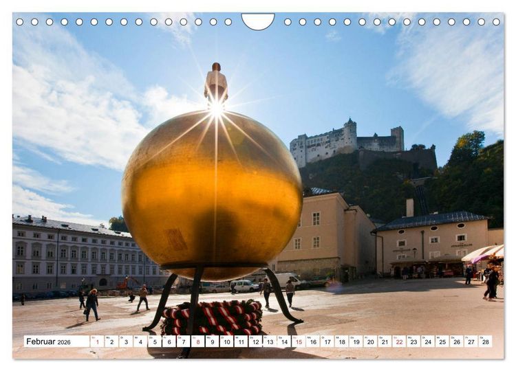 Produktbild: Mein sch&ouml;nes Salzburg (Wandkalender 2026 DIN A4 quer), CALVENDO Monatskalender