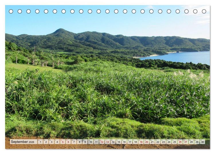 Produktbild: Ishigaki & Miyako - Subtropisches Inselparadies im S&uuml;den Japans (Tischkalender 2026 DIN A5 quer), CALVENDO Monatskalender
