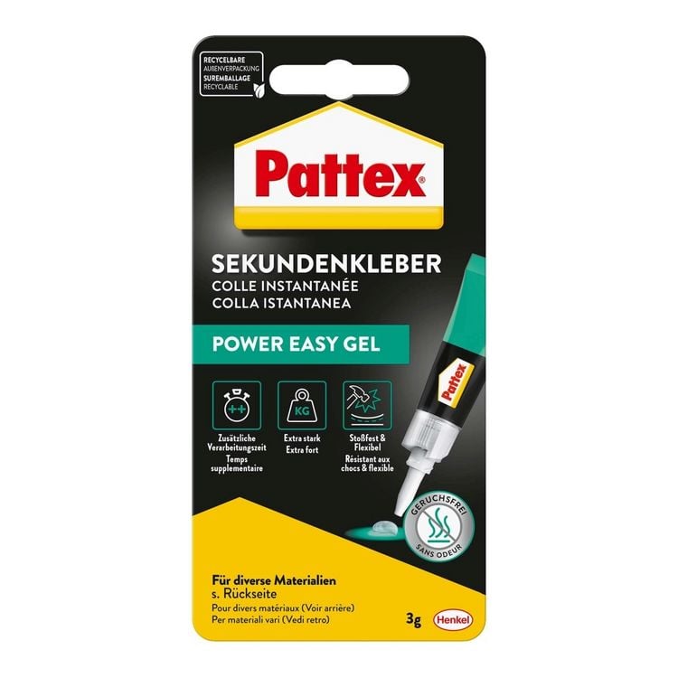 Produktbild: Pattex Kleben Pattex Power Easy Gel, 3 g