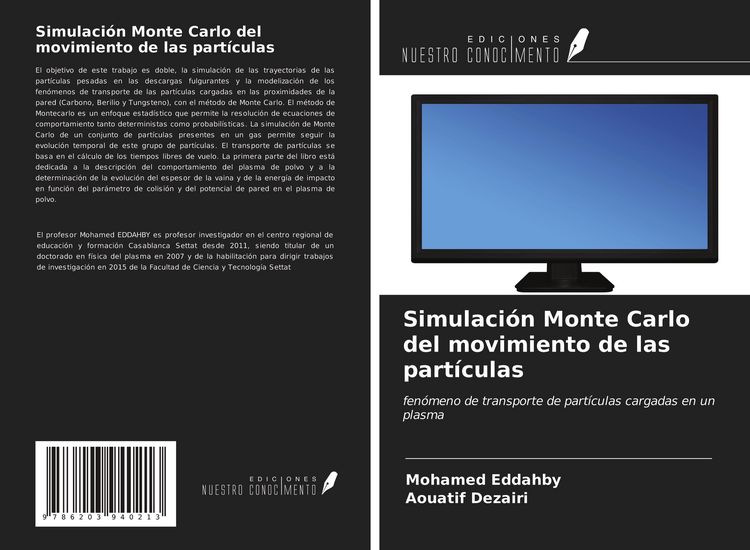 Produktbild: Simulaci&oacute;n Monte Carlo del movimiento de las part&iacute;culas