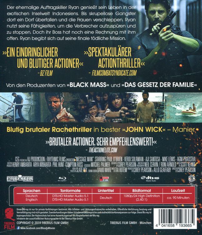 Produktbild: Message Man - Schatten der Vergangenheit - Uncut