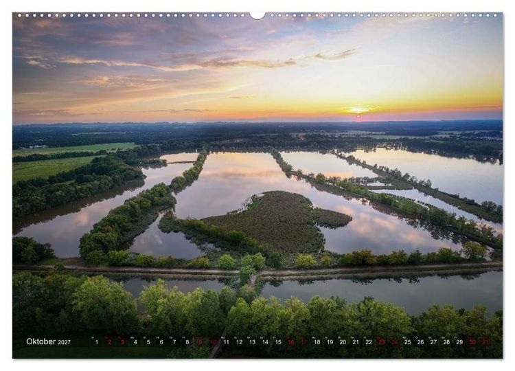 Produktbild: Land. Licht. Lausitz. (hochwertiger Premium Wandkalender 2027 DIN A2 quer), Kunstdruck in Hochglanz