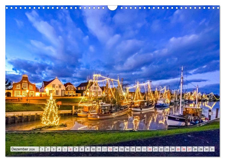 Produktbild: An der Nordsee, Urlaub im Norden Deutschlands (Wandkalender 2026 DIN A3 quer), CALVENDO Monatskalender