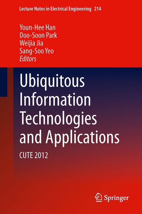 Produktbild: Ubiquitous Information Technologies and Applications