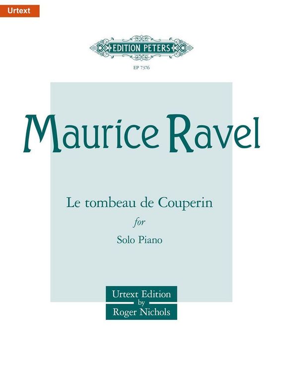 Produktbild: Le tombeau de Couperin for Piano