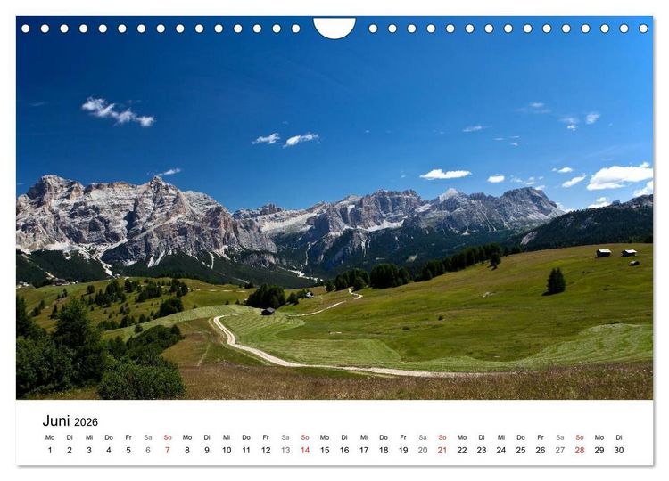 Produktbild: Wege durchs neue Jahr (Wandkalender 2026 DIN A4 quer), CALVENDO Monatskalender
