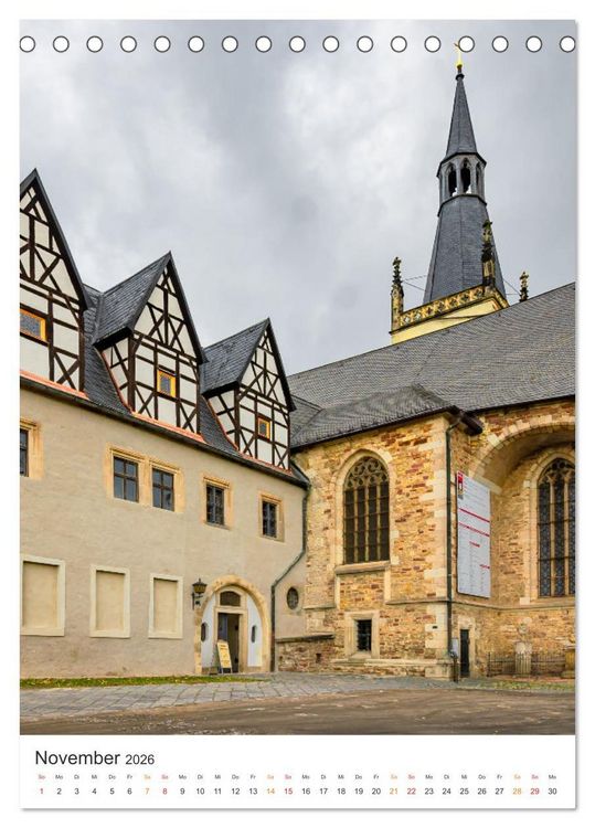 Produktbild: Lutherstadt Eisleben (Tischkalender 2026 DIN A5 hoch), CALVENDO Monatskalender