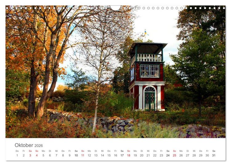 Produktbild: Meine Lieblingspl&auml;tze in S&uuml;dschweden (Wandkalender 2026 DIN A3 quer), CALVENDO Monatskalender