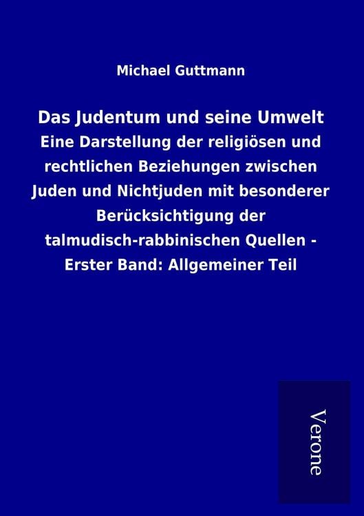 Produktbild: Das Judentum und seine Umwelt