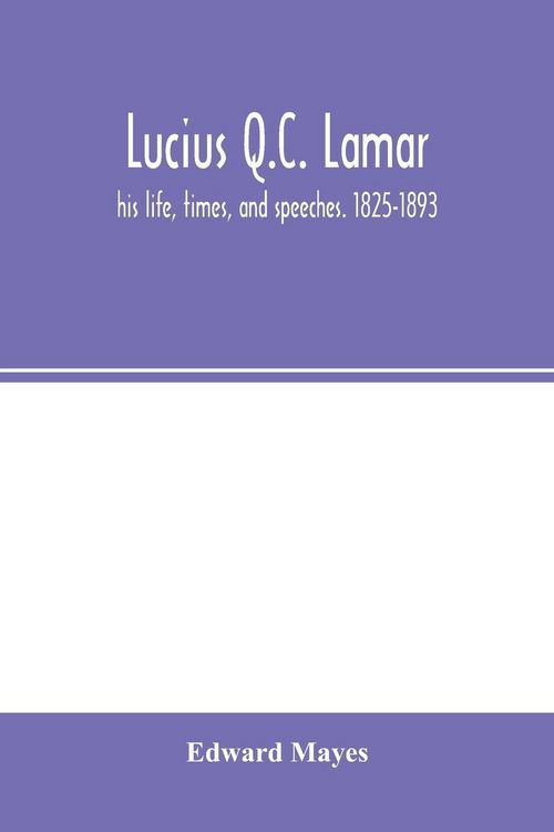 Produktbild: Lucius Q.C. Lamar