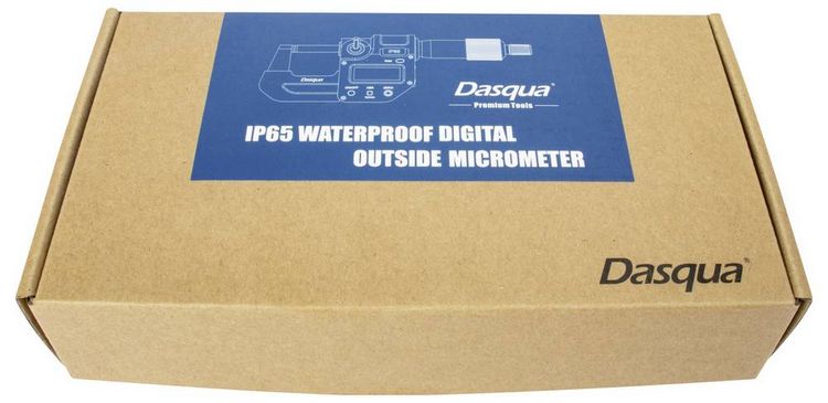 Produktbild: Dasqua 4410-1110-A Neue verbesserte digitale Au&szlig;enmessschraube IP65 mit doppelten IP67-Chips, Messbereich: 25-50 mm