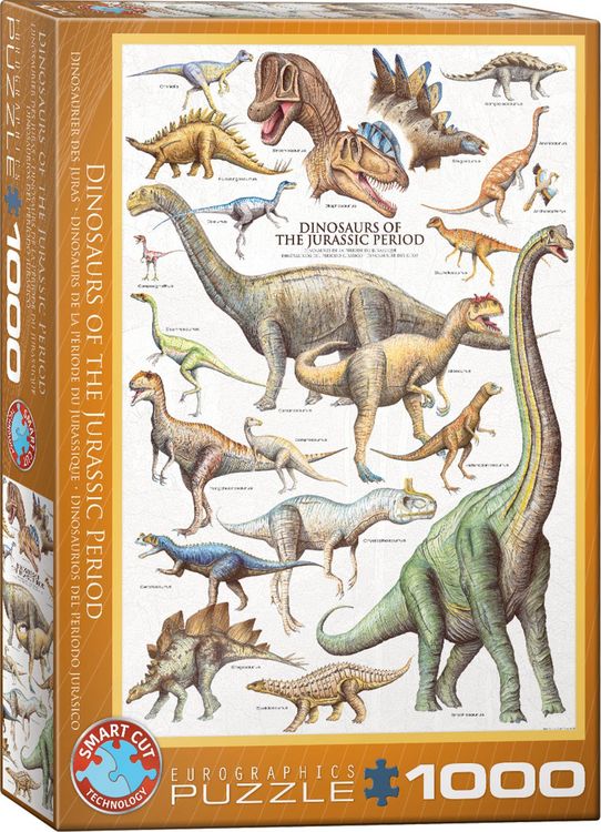 Produktbild: Dinosaurier des Jura (Puzzle)