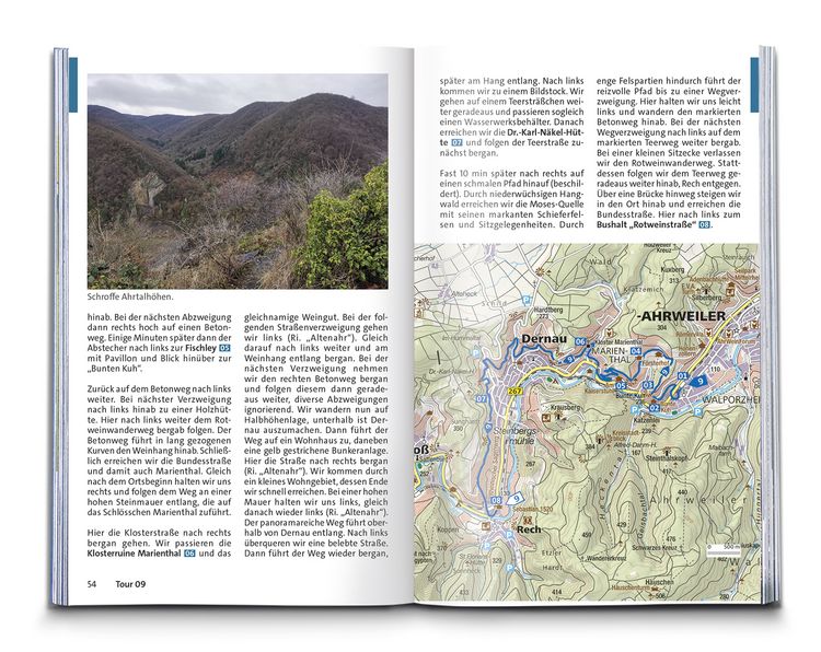 Produktbild: KOMPASS Wanderf&uuml;hrer Eifel mit Mosel, Luxemburger Schweiz und Hohem Venn, 70 Touren mit Extra-Tourenkarte