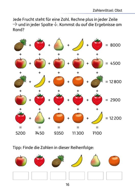 Produktbild: Mein R&auml;tselblock Mathe 4. Klasse