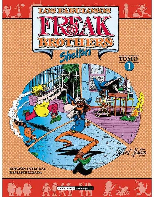 Produktbild: Los Fabulosos Freak Brothers Integral 01