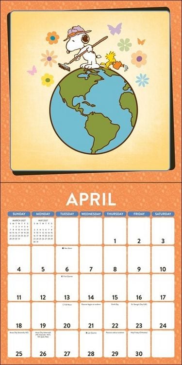 Produktbild: Snoopy 2027 &ndash; Wandkalender