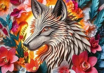 Produktbild: Puzzle Premium Plus 1000 Jubil&auml;um - Wolf