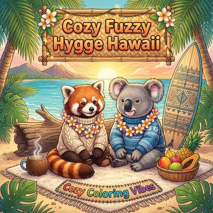 Produktbild: Cozy Fuzzy Hygge Hawaii