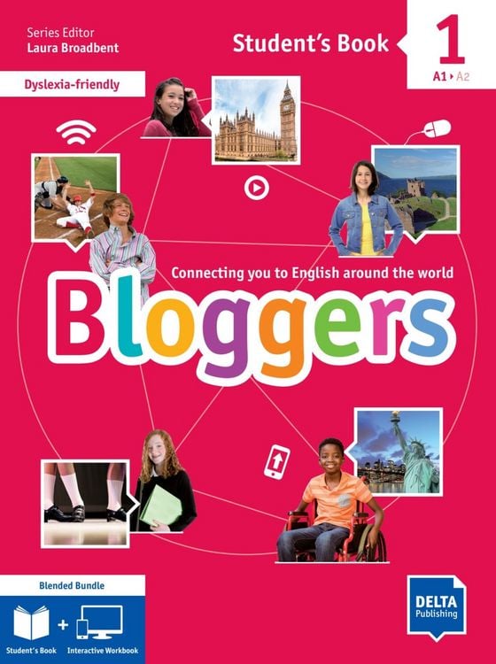 Produktbild: Bloggers 1 (A1-A2) / Student's Book with audios/videos